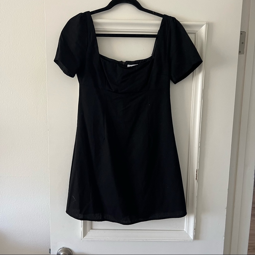 Princess Polly Hastings Mini Dress Black size 6